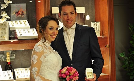 De foto van Niels & Angelique waarmee zij gratis trouwringen hopen te winnen bij trouwringen-Heusden.nl