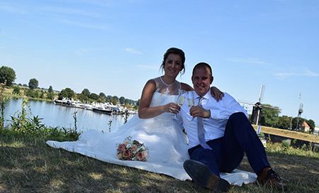 Rob en Stephanie kochten trouwringen bij trouwringen-heusden.nl